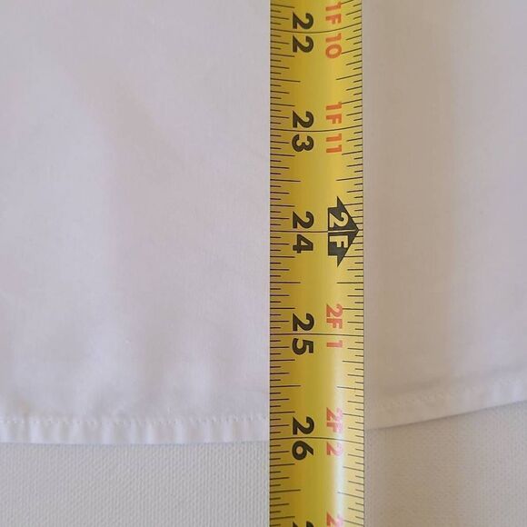 Eileen Fisher Womens White Tencel Short Sleeve Box Top Small - Picture 10 of 14